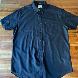 Ben Sherman short sleeve Oxford shirt XL black